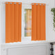 VidaXL rideaux occultants avec anneaux 2 pcs orange vif 175 x 140 cm