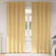 VidaXL rideaux occultants avec anneaux 2 pcs beige 260 x 140 cm
