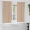 VidaXL rideaux occultants avec anneaux 2 pcs taupe 175 x 140 cm