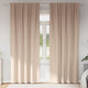 VidaXL rideaux occultants avec anneaux 2 pcs taupe 260 x 140 cm