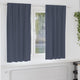 Vidaxl rideaux occultants avec anneaux 2 pcs anthracite 175 x 140 cm