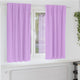 Vidaxl rideaux occultants avec anneaux 2 pcs violet 175 x 140 cm