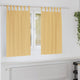Vidaxl rideaux occultants avec anneaux 2 pcs beige 140 x 140 cm