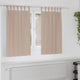 VidaXL rideaux occultants avec anneaux 2 pcs taupe 140 x 140 cm