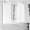 Vidaxxl rideaux occultants avec anneaux 2 pcs blanc pur 175 x 140 cm