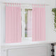 Vidaxl rideaux occultants avec anneaux 2 pcs rose bébé 175 x 140 cm