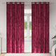 VidaXL rideaux de velours 2 pcs rouge vin 260 x 140 cm velours