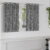 VidaXL rideaux en velours avec rideaux 2 pcs gris 140 x 140 cm velours