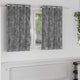 VidaXL rideaux en velours avec rideaux 2 pcs gris 140 x 140 cm velours