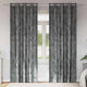 VidaXL rideaux en velours avec rideaux 2 pièces gris 225 x 140 cm velours
