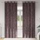 VidaXL rideaux en velours avec rideaux 2 pcs marron 260 x 140 cm velours
