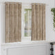 VidaXL rideaux de velours 2 pcs champagne 175 x 140 cm velours