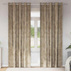 VidaXL rideaux de velours 2 pcs champagne 260 x 140 cm velours
