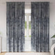 VidaXL rideaux de velours 2 pièces gris argenté 260 x 140 cm velours