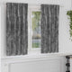 VidaXL rideaux en velours avec rideaux 2 pcs gris 175 x 140 cm velours