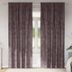 VidaXL rideaux en velours avec rideaux 2 pcs marron 260 x 140 cm velours