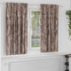 VidaXL rideaux de velours 2 pcs cappuccino 175 x 140 cm velours