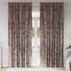 VidaXL rideaux de velours 2 pcs cappuccino 225 x 140 cm velours