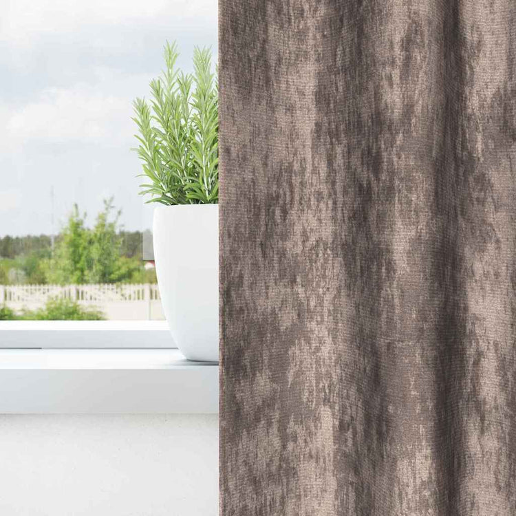 VidaXL rideaux de velours 2 pcs cappuccino 245 x 140 cm velours