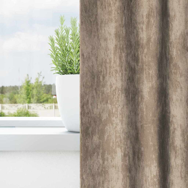 VidaXL rideaux de velours 2 pcs champagne 245 x 140 cm velours