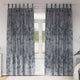 VidaXL rideaux de velours 2 pcs gris argenté 245 x 140 cm velours