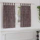 VidaXL rideaux en velours avec rideaux 2 pcs marron 140 x 140 cm velours