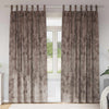 VidaXL rideaux de velours 2 pcs cappuccino 260 x 140 cm velours