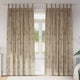 VidaXL rideaux de velours 2 pcs champagne 260 x 140 cm velours