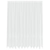 VidaXL rideau en dentelle avec rideaux fleurs blanc 245x300cm polyester