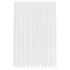 Vidaxx rideau en dentelle avec rideaux fleurs blanc 300 x 300 cm polyester