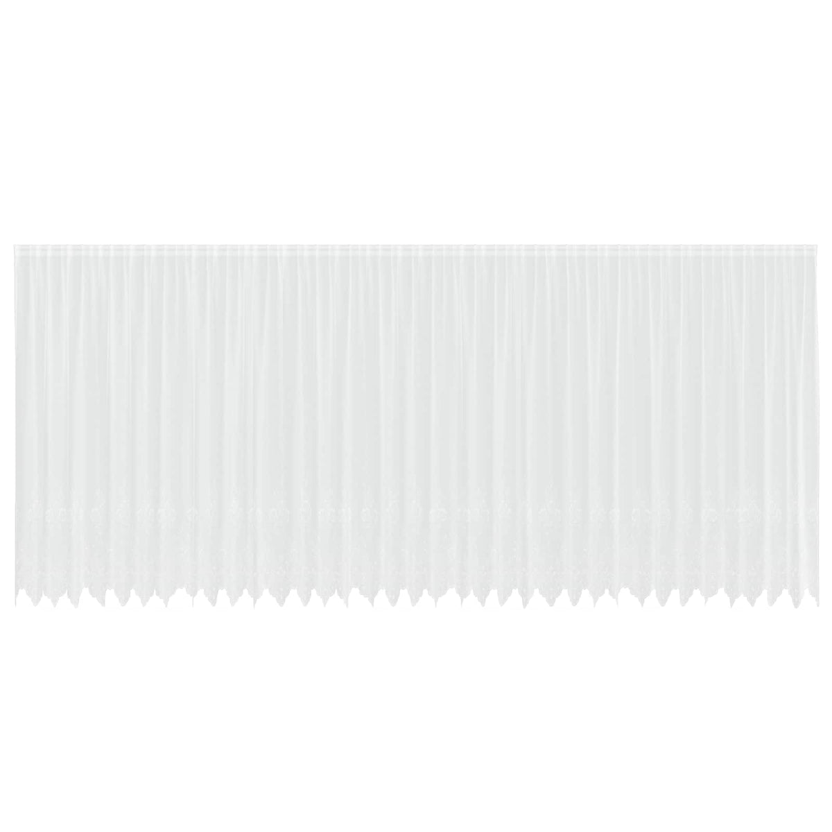 Vidaxx rideau en dentelle avec rideaux blanc 900 x 240 cm polyester