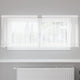 Vidaxx rideau en dentelle avec rideaux fleurs blanc 100 x 200 cm polyester
