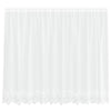 Vidaxx rideau en dentelle avec rideaux fleurs blanc 180 x 300 cm polyester