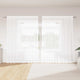 Vidaxx rideau en dentelle avec rideaux blanc 300 x 245 cm polyester