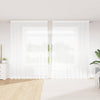 Vidaxx rideau en dentelle avec rideaux fleurs blanc 300 x 300 cm polyester