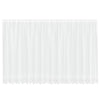 Vidaxx rideau en dentelle avec rideaux fleurs blanc 160 x 400 cm polyester