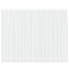 Vidaxx rideau en dentelle avec rideaux fleurs blanc 245 x 500 cm polyester