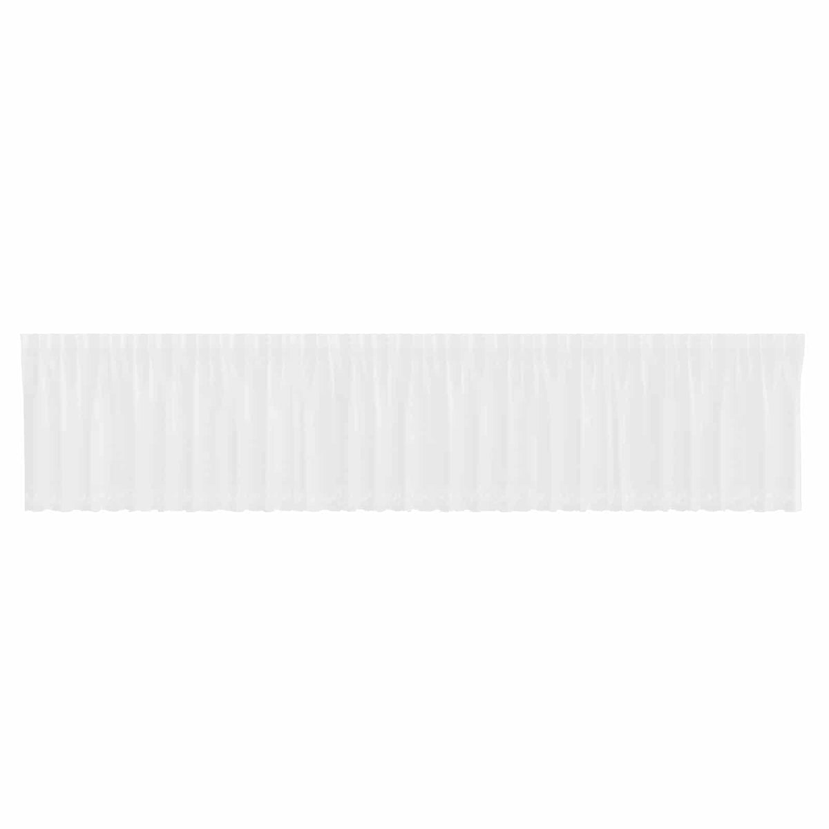 Vidaxx rideau en dentelle avec rideaux blanc 750 x 100 cm polyester