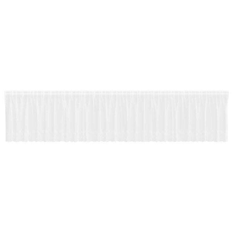Vidaxx rideau en dentelle avec rideaux fleurs blanc 160 x 750 cm polyester