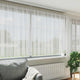 Vidaxx rideau en dentelle avec rideaux blanc 900 x 140 cm polyester