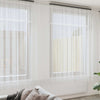 Vidaxx rideau en dentelle avec rideaux fleurs blanc 260 x 900 cm polyester