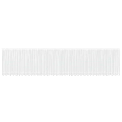 Vidaxx rideau en dentelle avec rideaux blanc 1200 x 140 cm polyester