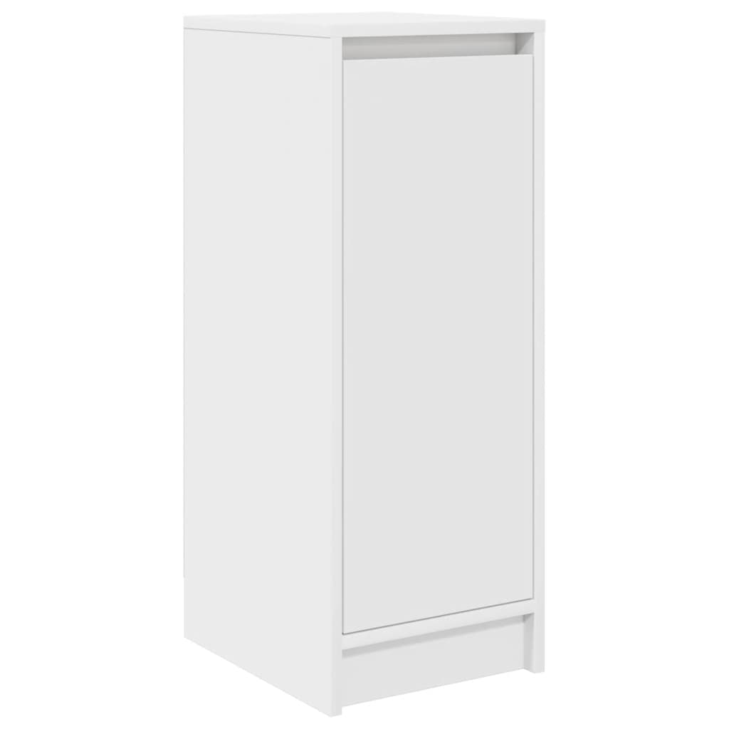 Vidaxx armoire à chaussures 29,5x34x76 cm bois d'ingénierie blanc
