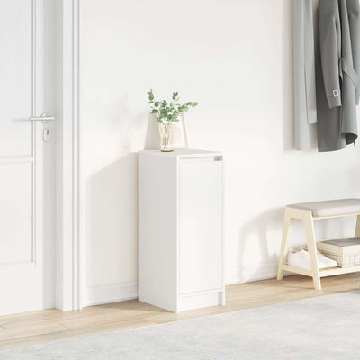 Vidaxx armoire à chaussures 29,5x34x76 cm bois d'ingénierie blanc