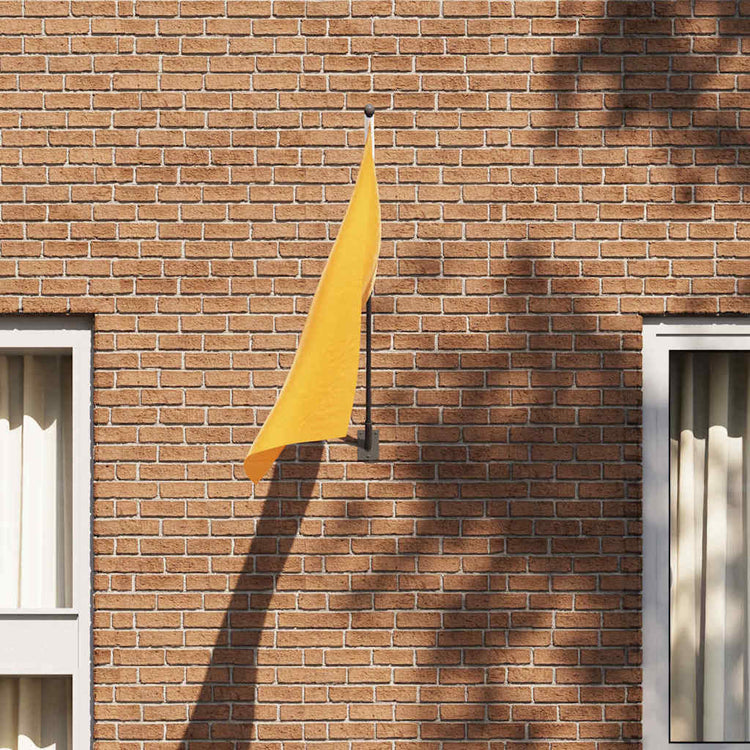 Vidaxxl support pour mât de drapeau noir 10,5 x 7,5 x 0,25 cm acier