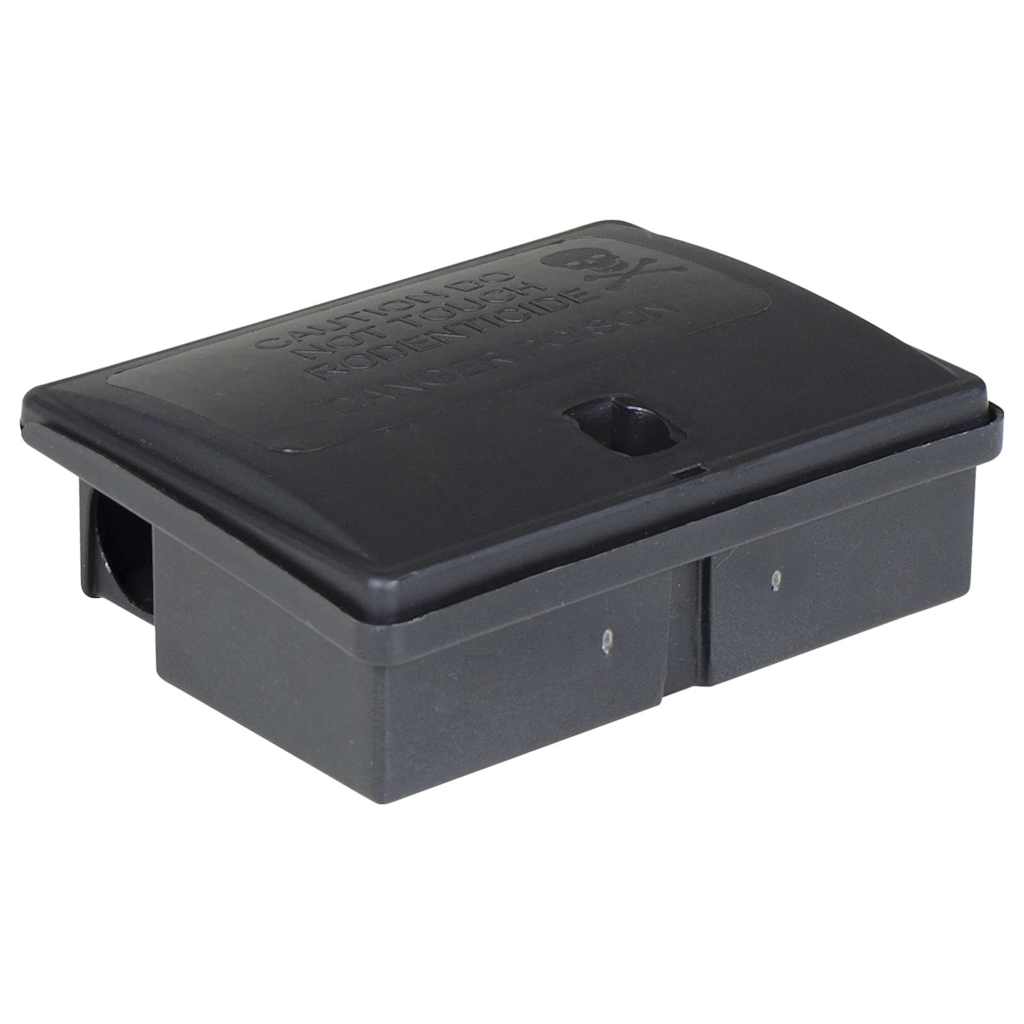 VidaXL pièges à souris 10 pcs 13x10x4 cm noir