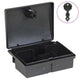 VidaXL pièges à souris 10 pcs 13x10x4 cm noir