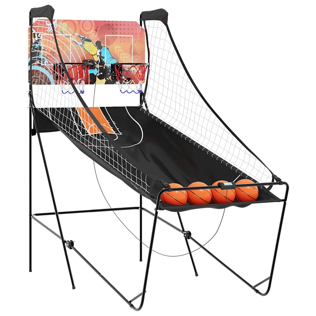 Arcade de basket Vidaxl avec 4 ballons pour 2 joueurs