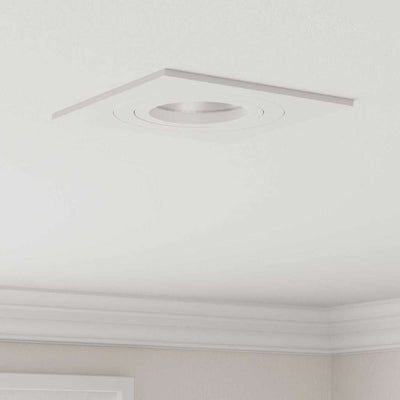 VidaXL spot 12 pcs blanc 9 x 9 x 2 cm aluminium