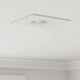VidaXL spot 24 pcs blanc 9 x 9 x 2 cm aluminium